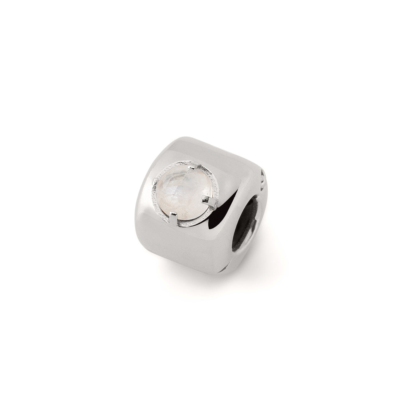 Charms z różowym kwarcem Srebrny – Miłość, empatia i harmonia - srebro pr. 925