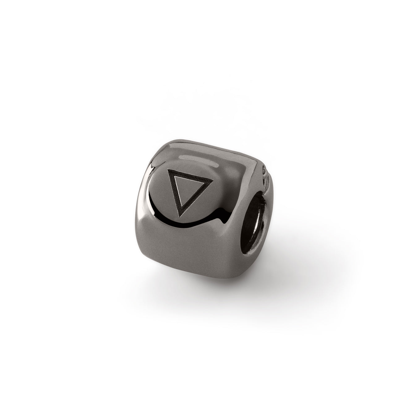 Charms – Żywioł Woda Czarny - srebro pr. 925