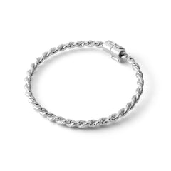 Silver tensor bracelet - Protective amulet made of 925 sterling silver - <tc>cubit</tc> Royal (144 MHz)
