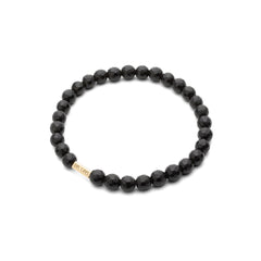 Bracelet with stones - Faceted Tourmaline 6mm