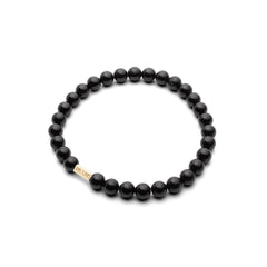 Bracelet with stones - Smooth (shiny) Tourmaline 6mm