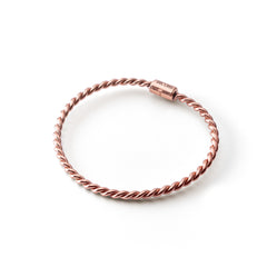 Copper tensor bracelet in rose gold color - <tc>cubit</tc> Royal (144 MHz)