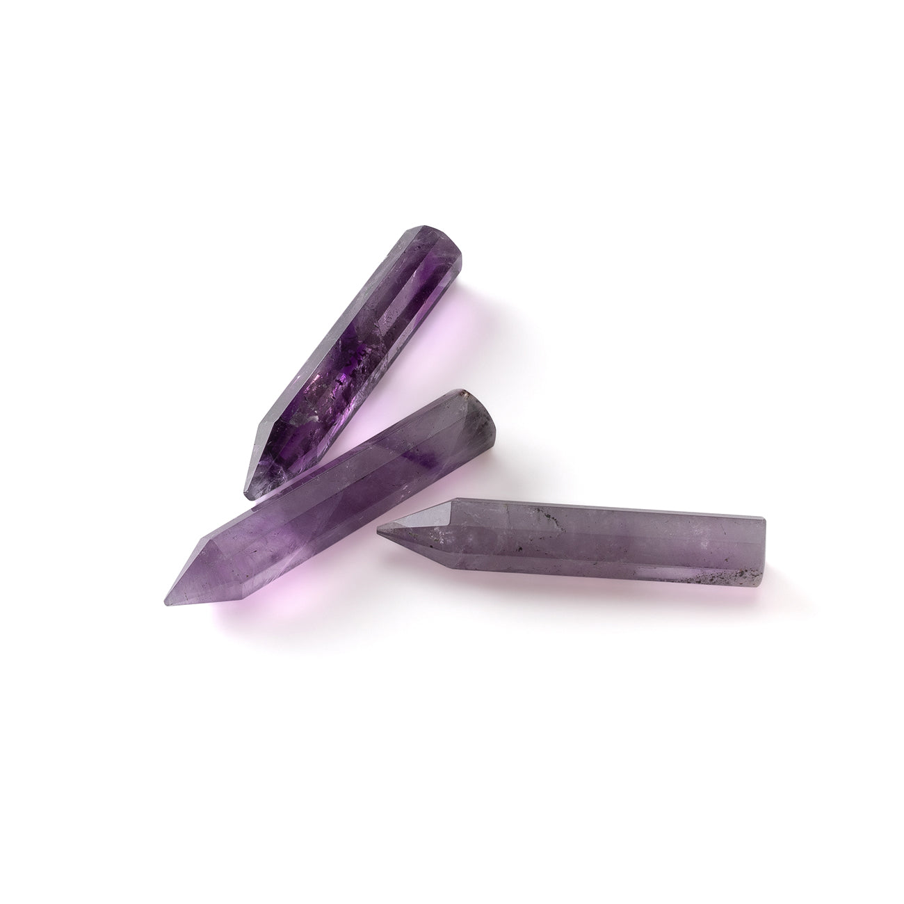 Naszyjnik z Ametystem – Srebro 925 pozłacane