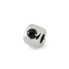 <tc>Charms</tc> with onyx Silver – Strength, stability, and protection - 925 sterling silver
