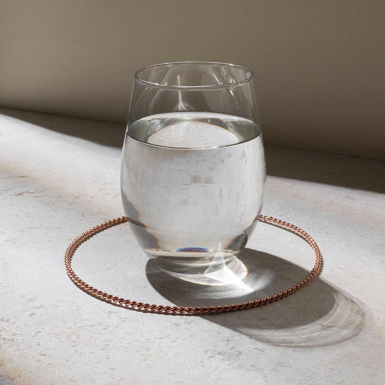 Miedziany pierścień użytkowy tensorowy - Kubit Rezonansu Ziemski (333 MHz)