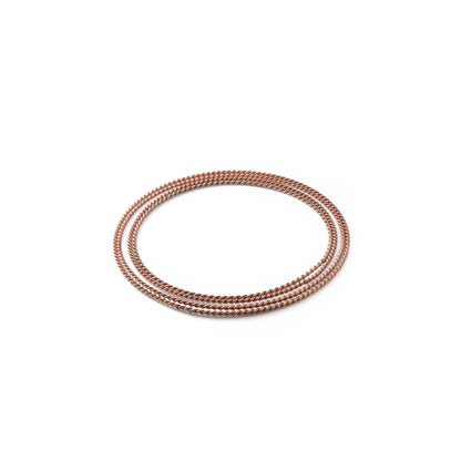 Miedziany pierścień użytkowy tensorowy - Kubit Rezonansu Ziemski (333 MHz)